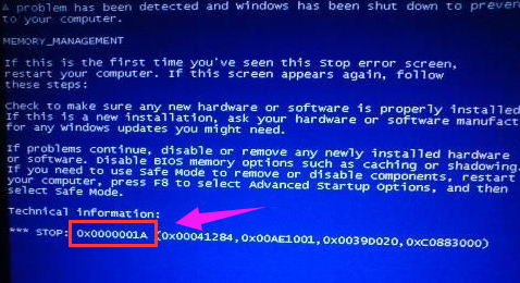 蓝屏代码 蓝屏代码